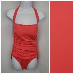 Tommy Bahama Orange One Piece Swimsuit